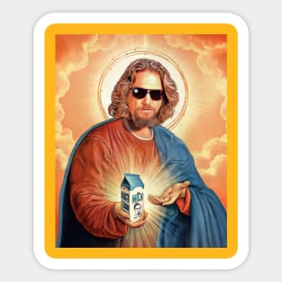 Saint the dude Sticker